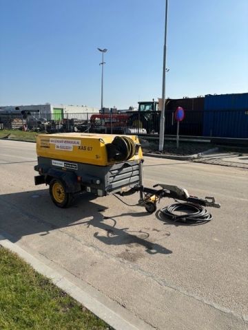 Pneumatische hamer dieselcompressor
