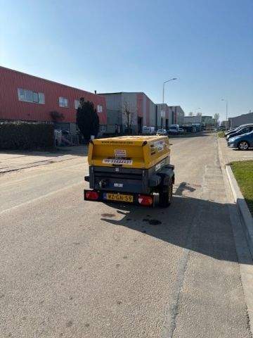Pneumatische hamer dieselcompressor